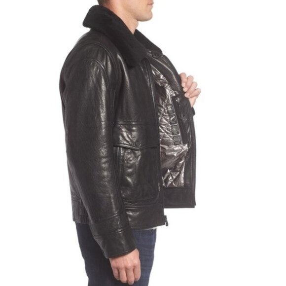 Andrew Marc New York 3614 Leather Jacket - Picture 4 of 12